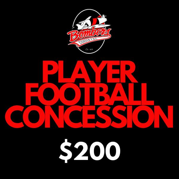 Player - Football Student Concession/Apprentice Concession